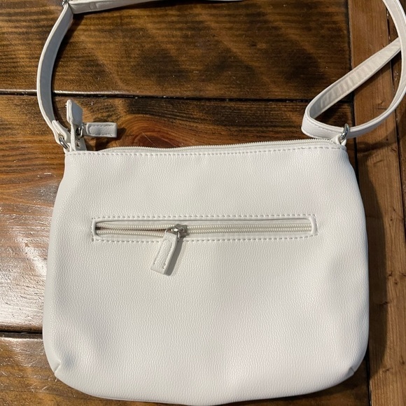 David Jones, Paris navy/white crossbody  handbag - Picture 8 of 9